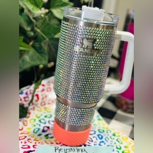 Stanley Stainless Champagne Ombré BLING Tumbler